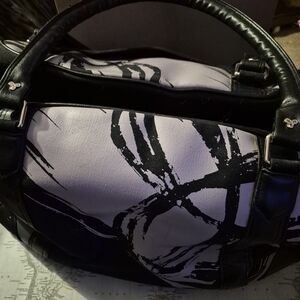 TNA Black and White Shoulder Bag